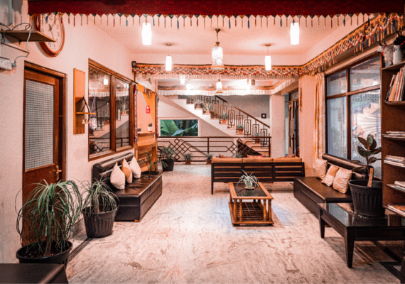 Step into the elegance of Greendale Residence's stunning lobby – where luxury welcomes you at first glance!.